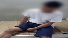 Nam bệnh nhân bị nhiễm whitmore. (Ảnh do BV cung cấp)