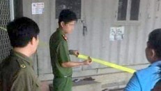 Lực lượng chức năng có mặt tại hiện trường điều tra vụ việc