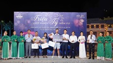 Ký ức Hội An đón lượt khách thứ 1 triệu.