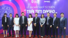 Ban Lãnh đạo Danko Group trong Lễ ra mắt Quỹ từ thiện “Trái tim Danko”