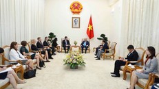 Trong khuôn khổ buổi gặp mặt, Chính phủ hai nước hoan nghênh và ủng hộ hết sức việc mở đường bay thẳng Việt Nam - Séc