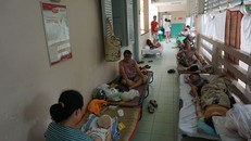 Số bệnh nhi mắc bệnh tay chân miệng trong tháng 9 đã tăng gấp đôi so với tháng trước đó.