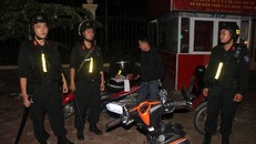 CSCĐ tham gia tuần tra đảm bảo ANTT không để xảy ra tình trạng đua xe và cổ vũ đua xe trái phép sau trận đấu