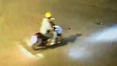 Hình ảnh nghi can sát hại ông T. rồi cướp chiếc xe bỏ trốn. (Ảnh: Công an cung cấp) 