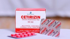 Thuốc Cetirizine 10mg không đạt tiêu chuẩn chất lượng 