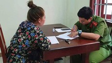 Người phụ nữ tên V. khai nhận việc hành hung phóng viên tại cơ quan công an.