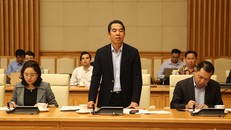 Thứ trưởng Bộ Ngoại giao Tô Anh Dũng nói về việc tạm ngừng chính sách miễn thị thực cho công dân Hàn Quốc. Ảnh: VGP/Đình Nam