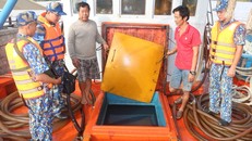 tàu TG 90214 TS chở khoảng 80.000 lít dầu D.O không rõ nguồn gốc.