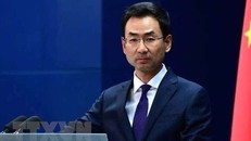 Người phát ngôn Bộ Ngoại giao Trung Quốc Cảnh Sảng. (Ảnh: IRNA/TTXVN)