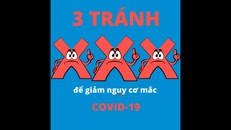 Khuyến cáo của Bộ Y tế về ‘3 tránh’ để giúp giảm nguy cơ mắc Covid-19