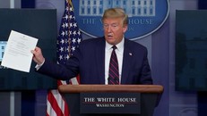 Tổng thống Mỹ Donald Trump. Ảnh: Reuters