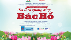 Tưng bừng chào đón Chương trình nghệ thuật 'Noi theo gương sáng Bác Hồ'