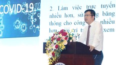 Cục trưởng Cục Báo chí (Bộ TT&TT) Nguyễn Thanh Lâm phát biểu tại Hội nghị sơ kết 6 tháng đầu năm 2020