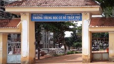 Ngôi trường, nơi xảy ra sự việc. 