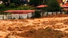 Hiện trường vụ sạt lở khiến 22 cán bộ, chiến sỹ bị vùi lấp.