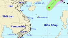 Bão số 11 suy yếu và có thể tan trên biển