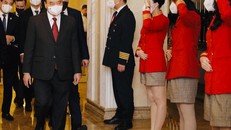 Chủ tịch nước Nguyễn Xuân Phúc tới tham dự lễ công bố các đường bay tới Nga của Vietjet