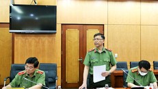 Thiếu tướng Nguyễn Xuân Hồng công bố Quyết định thanh tra.