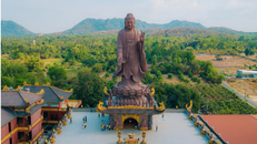 Toàn thể Chùa Kim Tiên tại An Giang (Ảnh: Sưu tầm)