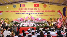 Khởi công Dự án tu bổ chùa Hương Ấp thuộc Khu Di tích Quốc gia Lý Nam Đế