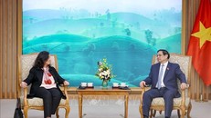 Thủ tướng Phạm Minh Chính tiếp bà Manuela V. Ferro, Phó Chủ tịch Ngân hàng thế giới (WB) phụ trách khu vực Đông Á – Thái Bình Dương. 