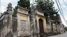 Một góc làng Cựu.