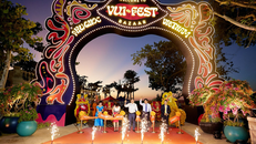 Chợ đêm VUI-Fest chính thức khai trương từ tối 21/12 với nhiều hoạt động hấp dẫn.