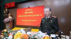 Đại tướng Tô Lâm, Uỷ viên Bộ Chính trị, Bí thư Đảng uỷ Công an Trung ương, Bộ trưởng Bộ Công an phát biểu khai mạc hội nghị. Ảnh: Dương Giang-TTXVN Toàn cảnh hội nghị. Ảnh: Dương Giang-TTXVN Toàn cảnh hội nghị. Ảnh: Phạm Kiên - TTXVN Đại tướng Tô Lâm, Uỷ viên Bộ Chính trị, Bí thư Đảng uỷ Công an Trung ương, Bộ trưởng Bộ Công an phát biểu khai mạc hội nghị. Ảnh: Phạm Kiên - TTXVN Các đại biểu tham dự hội nghị. Ảnh: Phạm Kiên - TTXVN Đại tướng Tô Lâm, Uỷ viên Bộ Chính trị, Bí thư Đảng uỷ Công an Trung ương, Bộ trưởng Bộ Công an phát biểu khai mạc hội nghị Công an toàn quốc lần thứ 79.