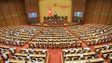 Quang cảnh Kỳ họp thứ 6 Quốc hội khóa XV. 