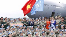 Tham gia hoạt động gìn giữ hòa bình Liên hợp quốc là một điểm sáng trong công tác đối ngoại quốc phòng. 