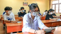 Học sinh dự thi vào lớp 10 năm học 2023 - 2024. (Ảnh minh hoạ)