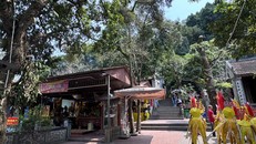 Một góc Di tích Quốc gia đền Chợ Củi (xã Xuân Hồng, huyện Nghi Xuân, tỉnh Hà Tĩnh).