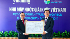Công bố thêm 1 nhà máy đạt trung hoà carbon, Vinamilk tiến nhanh trên hành trình đến net zero