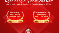 Techcombank được vinh danh về đổi mới lĩnh vực thương hiệu và tiếp thị