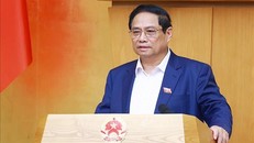 Thủ tướng Phạm Minh Chính chủ trì Phiên họp Chính phủ thường kỳ tháng 5 năm 2024. 