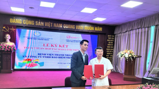Lễ ký thỏa thuận hợp tác bảo lãnh viện phí giữa Bệnh viện Thanh Nhàn và AIA Việt Nam 