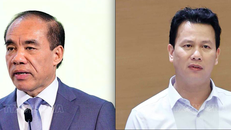 Ông Chẩu Văn Lâm (bên trái) và ông Đặng Quốc Khánh.