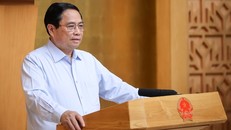 Thủ tướng Phạm Minh Chính phát biểu kết luận phiên họp Chính phủ chuyên đề pháp luật tháng 9-2024.