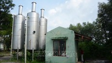 Toàn cảnh hệ thống xử lý nước thải của Bệnh viện Phổi Đà Nẵng. 