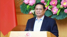 Thủ tướng Phạm Minh Chính, Chủ tịch Ủy ban quốc gia đổi mới giáo dục và đào tạo chủ trì phiên họp.