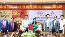 Trao Thỏa thuận tài trợ Trường Mầm non Kỳ Khang, huyện Kỳ Anh, tỉnh Hà Tĩnh