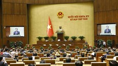 Chủ tịch Quốc hội Trần Thanh Mẫn phát biểu bế mạc Kỳ họp thứ 8, Quốc hội khóa XV.