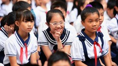 Thành phố Hồ Chí Minh đề xuất miễn học phí cho học sinh ở tất cả các cấp học. (Ảnh minh hoạ)