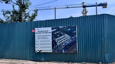 Dự án Khu nhà ở cao cấp Vạn Thuận – Tây Thăng Long (phường Tây Tựu, quận Bắc Từ Liêm, Hà Nội) do Công ty TNHH Xuân Trường Hoành Bồ làm chủ đầu tư.