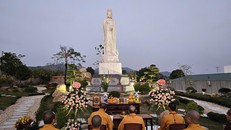 Tuyên Quang: Lễ an vị tôn tượng Bồ-tát Quán Thế Âm tại chùa Phú Lâm 