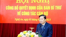 Chủ tịch UBND tỉnh Nghệ An Lê Hồng Vinh. 