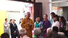 Chùa Tường Nguyên tặng 950 phần quà Tết đến những gia đình khó khăn