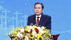 Chủ tịch Quốc hội Trần Thanh Mẫn phát biểu. 