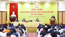 Hội nghị Ủy ban Trung ương Mặt trận Tổ quốc Việt Nam lần thứ ba, khóa X. 