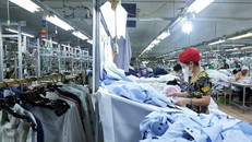 Sản xuất hàng dệt may xuất khẩu.